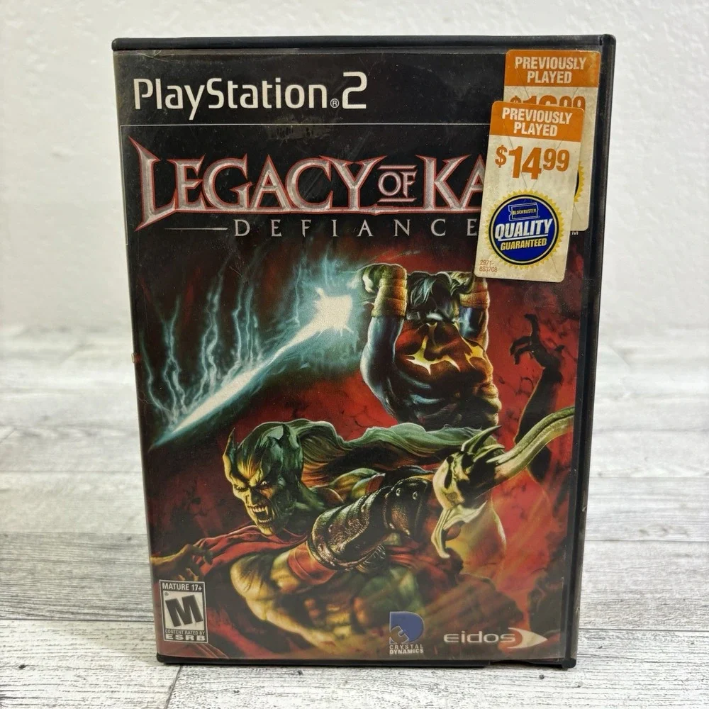 Legacy of Kain Defiance (PlayStation 2 PS2 2003) CIB Complete w/ Manual